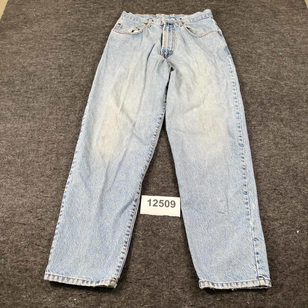 Lucky Brand Dungarees By Gene Montesano Jeans Womens 30 Blue Cotton Straight Leg